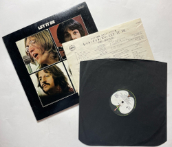 Винтажная виниловая пластинка LP The Beatles Let It Be (Japan 1971) (Obi)