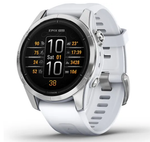 Смарт-часы Garmin EPIX Pro (Gen 2) 42 mm, Silver with whitestone band