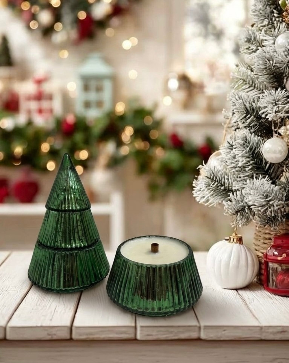 Эксклюзивные новогодние ароматические свечи объемом 300 мл ✨