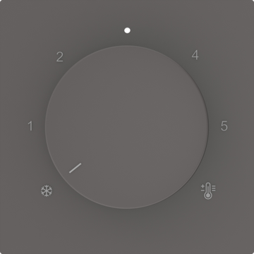 Накладка для регулятора тёплого пола DB23100,  матовый титан,  серия A07