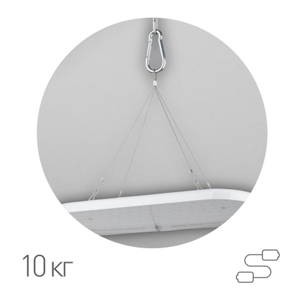 Кронштейн для ламп и светильников ЭРА FITO-сabel-rope металлический подвес