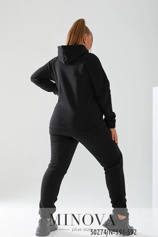 Костюм 591-592-черный Minova