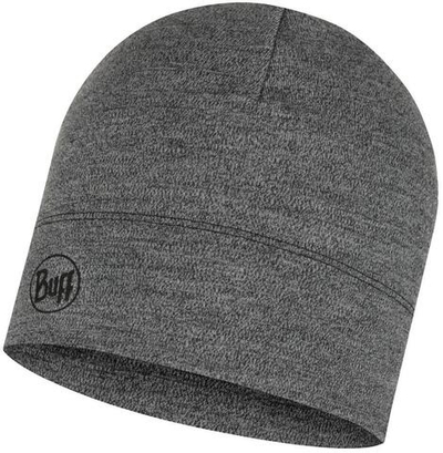 Шапка Buff Merino Migweight Hat Melange Light Grey (US:one size)