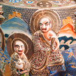 Парадная ваза в стиле Сацума