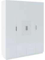 Шкаф для одежды распашной с полками 180х51х222 см