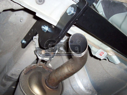Фаркоп оцинкованный Galia F087A для FIAT Stilo универсал 2001-2007(паспорт и сертификат в комплекте)(без электрики)