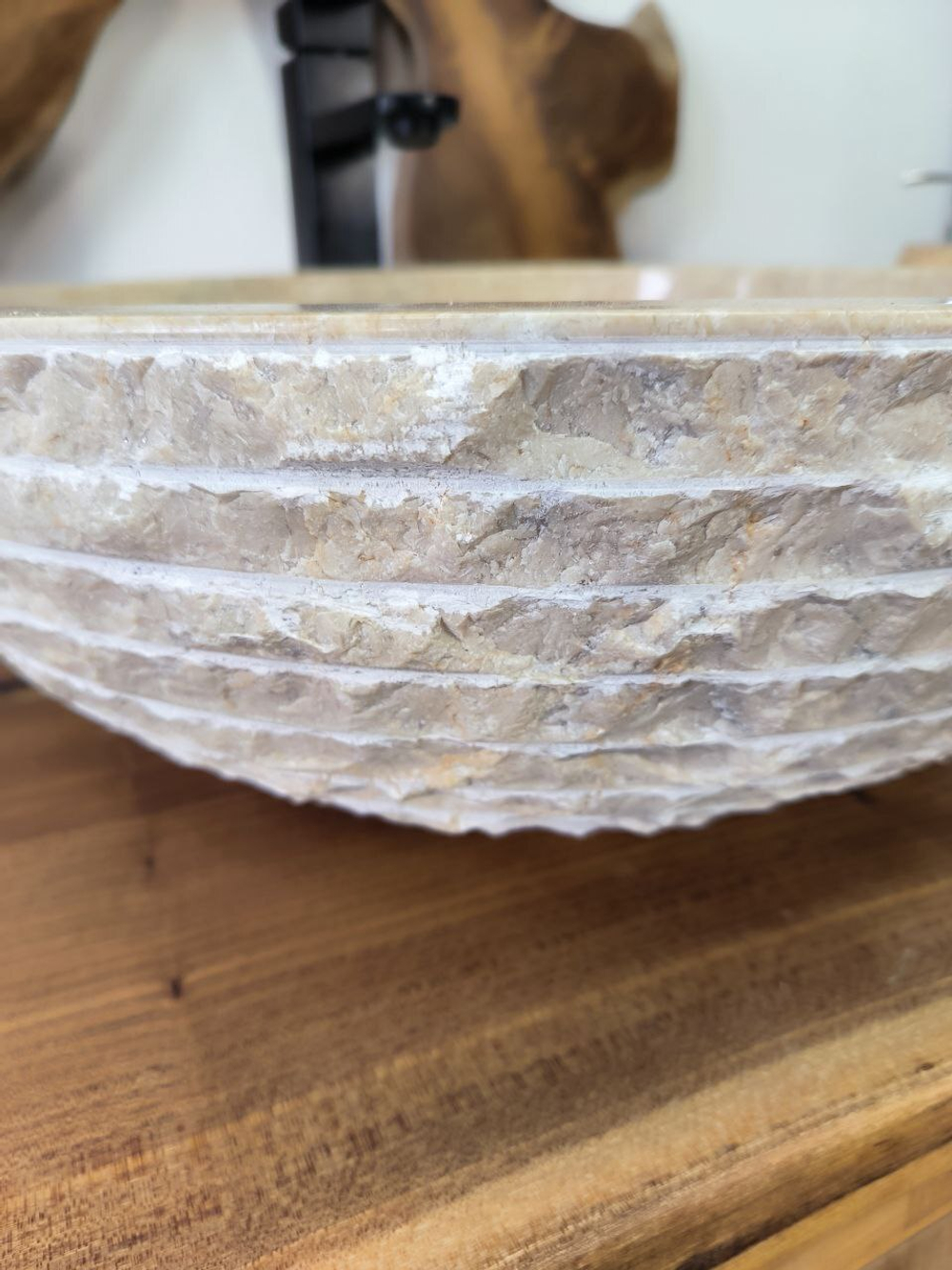 Раковина из мрамора Bowl Cream EM-65890 45х45х15 из натурального камня