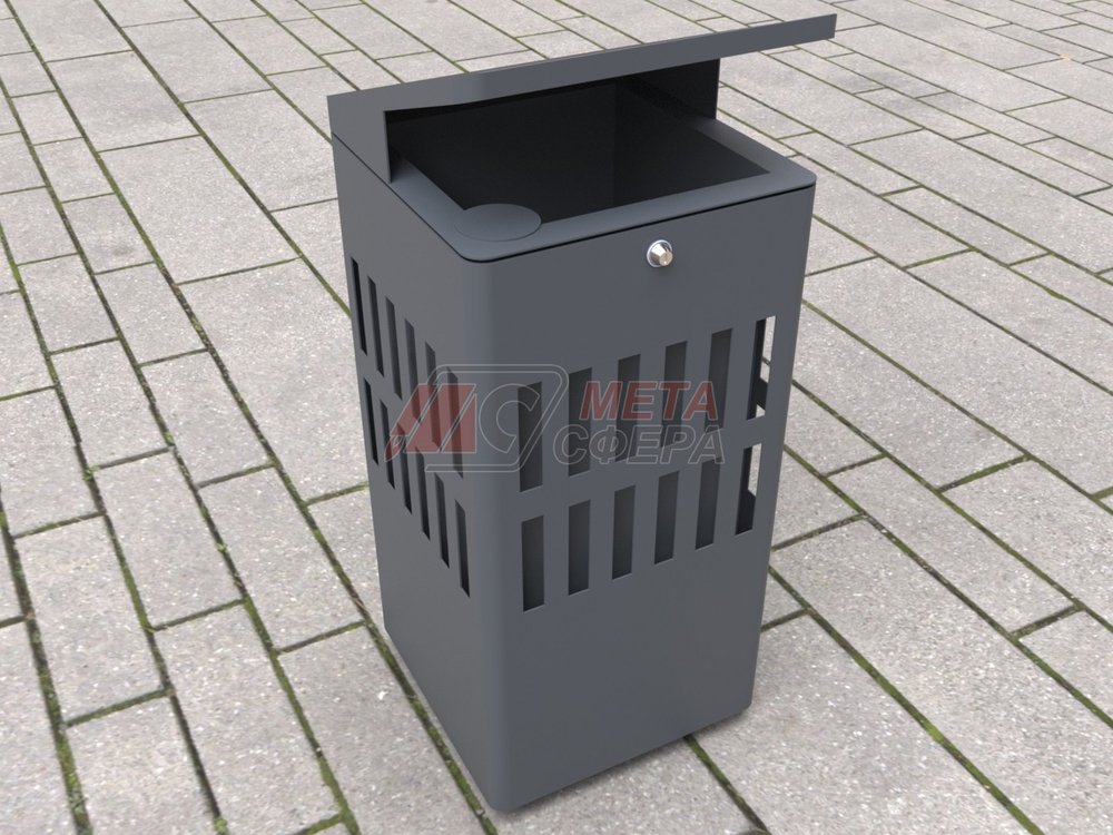 Урна LITTER BIN 1520 с крышкой