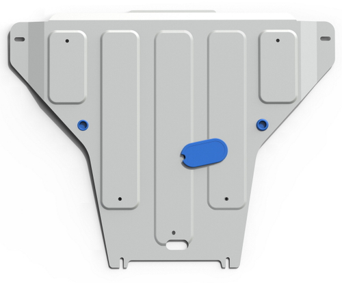 Защита картера Rival для Subaru Legacy VII (V - 2.5) 2019-н.в./Subaru Outback V (V - 2.5) 2014-2021, штампованная, алюминий 4 мм, с крепежом, 333.5430.1