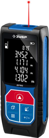Лазерный дальномер ЗУБР Профессионал ДЛ-50 (34925)
