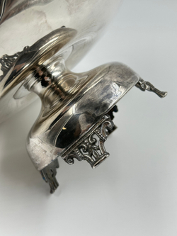 Корзина сервировочная посеребренная