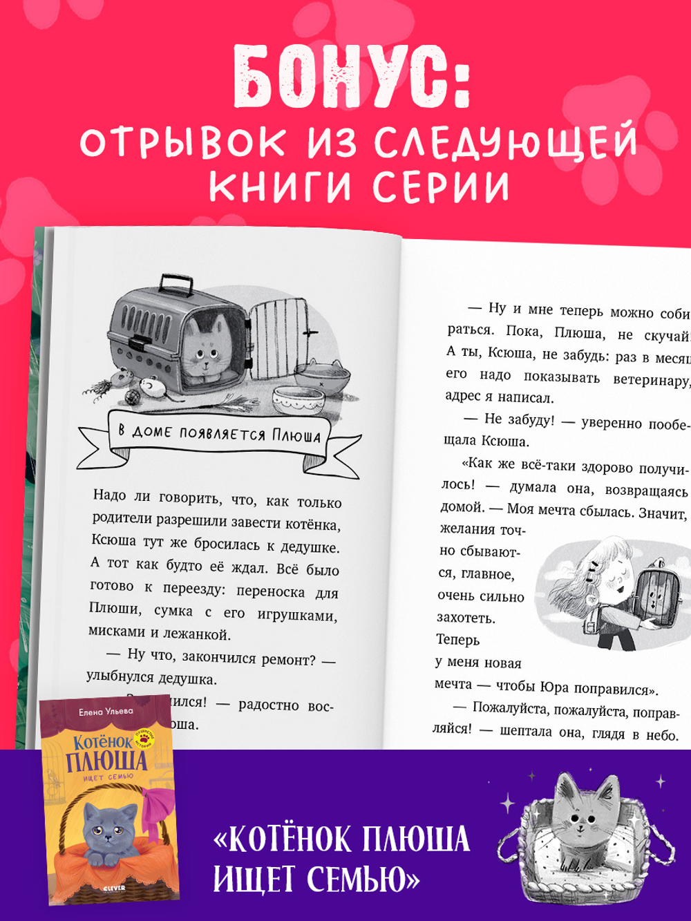 Пушистые истории. Котенок Снежинка и новогоднее чудо