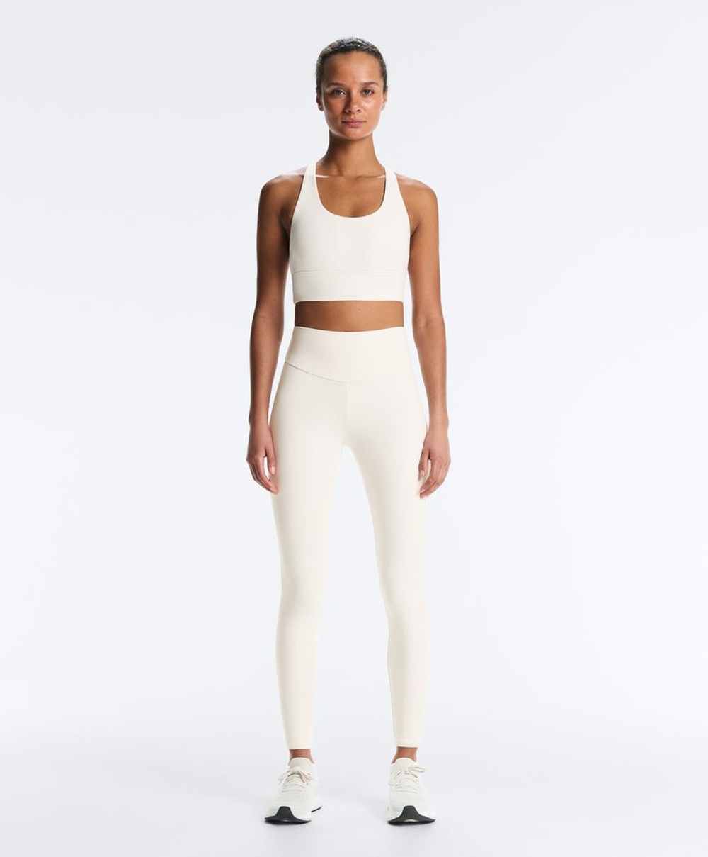 OYSHO Легинсы Comfortlux длиной до щиколотки с высокой посадкой, экрю