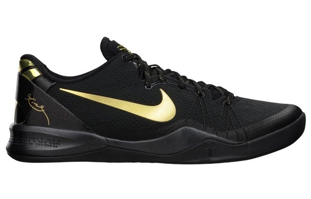 Кроссовки Nike Kobe 8 Elite Black Gold 8