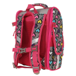 Ранец разборный "Кошка" 25*14*33 см с ортопедической спинкой. 1 отделение, 3 кармана