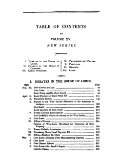 The Parliamentary Debates. Volume 15 | Thomas Curson Hansard