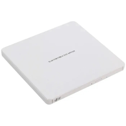 Внешний оптический привод LG DVD-RW GP60NW60 ext. White Slim Ret. USB2.0 (совместим с 3.0)