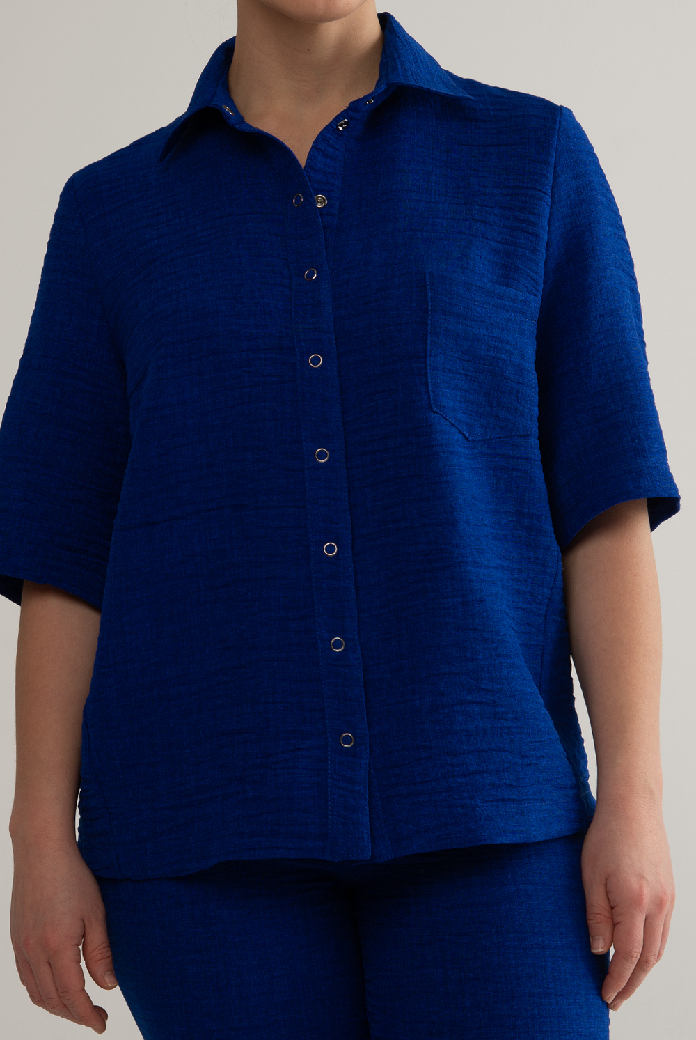 Блузка женская 3251АЕБ, василёк #527Вас093251АЕБ