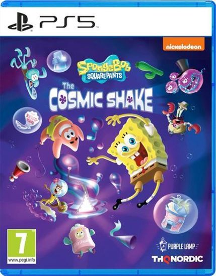PS5 Губка Боб / SpongeBob SquarePants: The Cosmic Shake (Б/У, Русские субтитры, PPSA-16527)