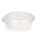 Контейнер 3л круглый, с ручками, прозрачный