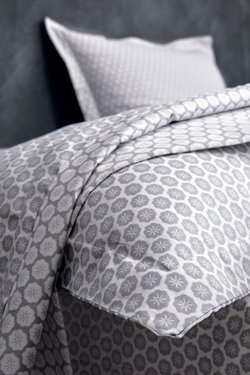 Постельное белье 2 спальное евро Blanc des Vosges Faience Perle фото