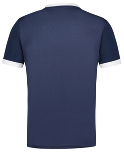 Теннисное поло Le Coq Sportif Tennis Polo Short Sleeve N°7 - dress blues/new optical white