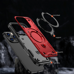 Чехол Magneto Case с кольцом для iPhone 16 Pro
