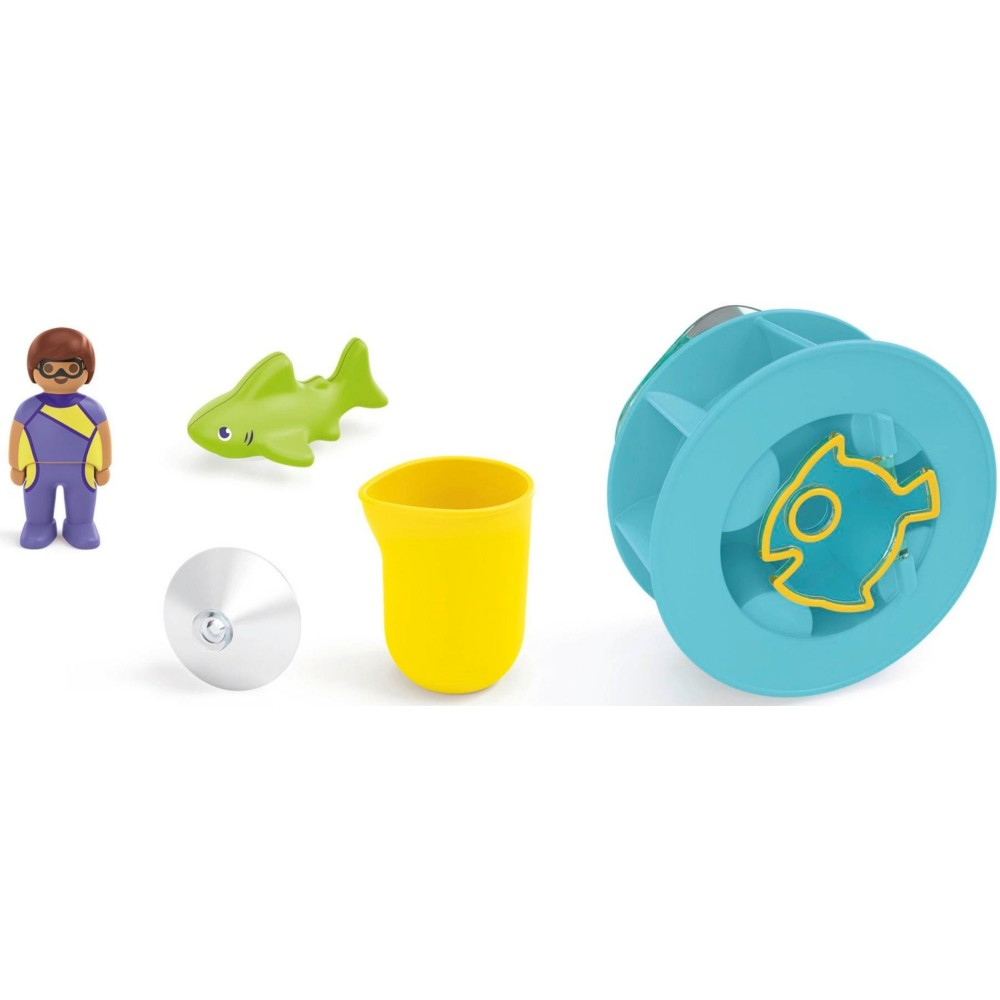 Playmobil - Junior Aqua Водяная мельница с маленькой акулой 71688