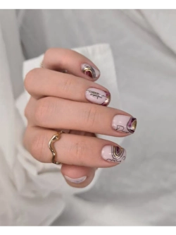 Набор слайдеры 2шт Lucky Rose. Foil 112, 114