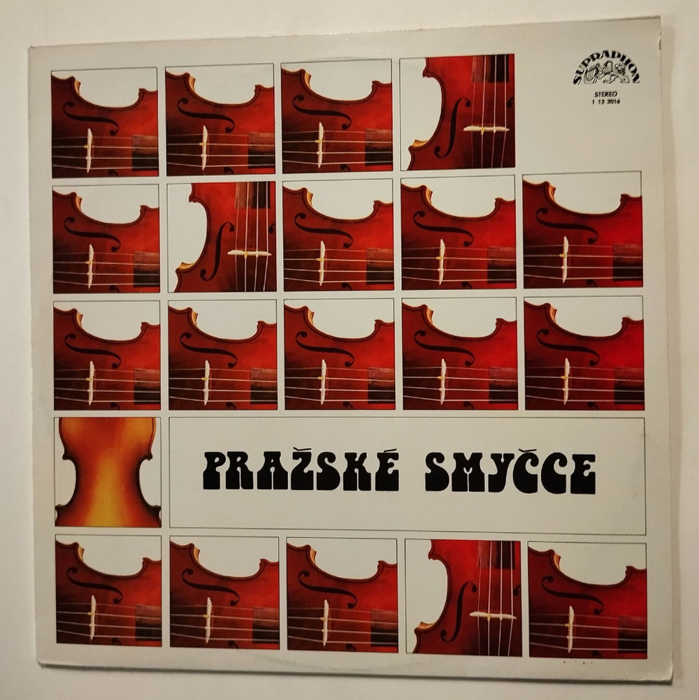 Винтажная виниловая пластинка LP Prazske Smycce Пражские Смычки (Чехословакия 1976)