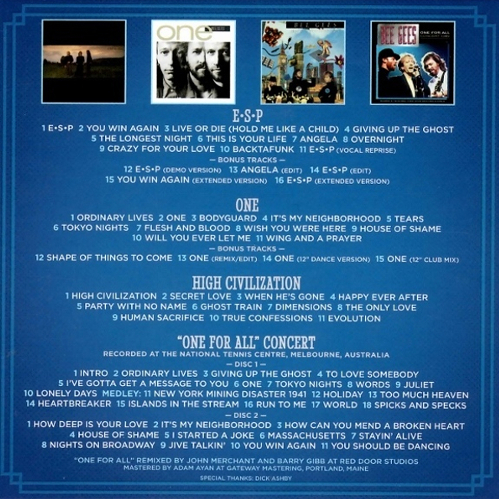 Bee Gees / The Warner Bros. Years 1987-1991 (5CD)