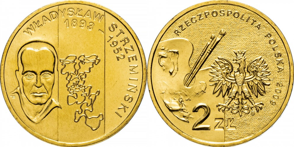 Польша 2 злотых, 2009 Художники Польши 19-20 века - Владислав Стржеминский
