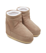 Кожаные угги mb icon low nolace suede Moon Boot - бежевый(14094000)