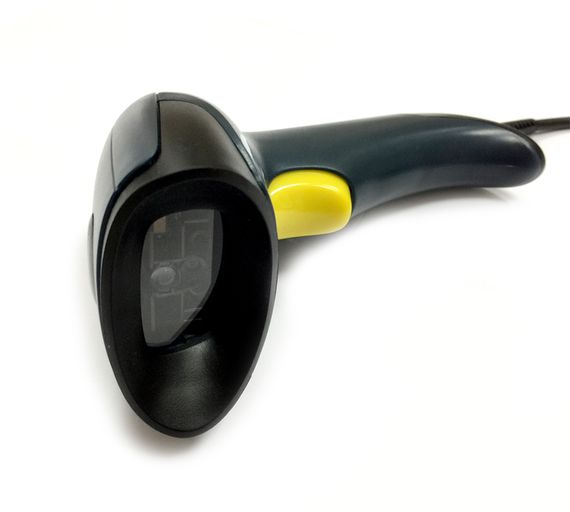 Сканер штрих-кода POScenter HH 2D, ручной, USB, черный, с кабелем, подставка