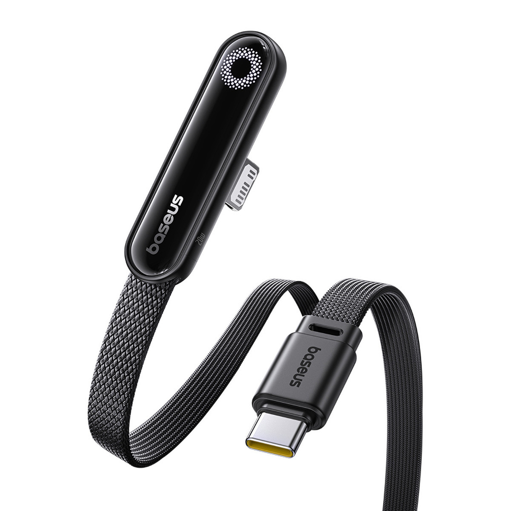 USB-C - Lightning Кабель Baseus MVP 3 Charging+Data 20W 2m - Cosmic Black