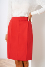 4753 Юбка женская (красный)