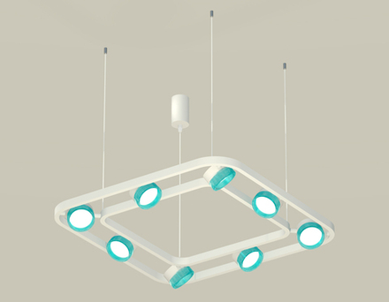 Ambrella Комплект подвесного поворотного светильника с композитным хрусталем Traditional DIY XB9177201
