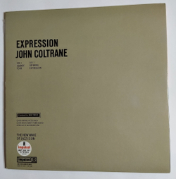 Винтажная виниловая пластинка LP John Coltrane Expression (Japan 1974) (No Obi)