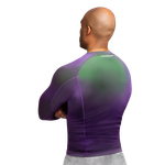 Рашгард Hayabusa PURPLE/GREEN