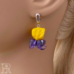 Серьги Ирисы