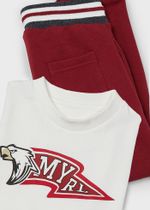 толстовка с лонгсливом и брюками