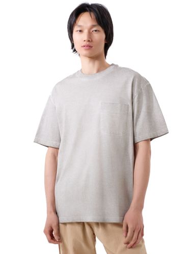 Серая футболка Senseera с карманом на груди