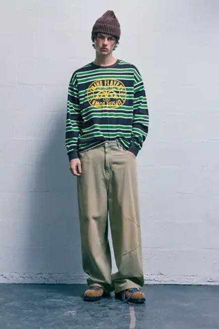 PULL&BEAR Футболка в полоску "Stranger Things" полоски