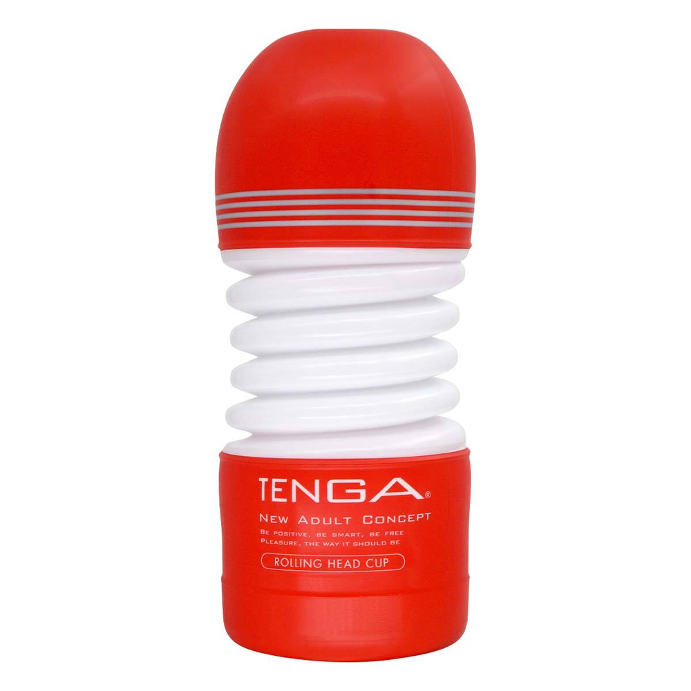Мастурбатор TENGA Rolling Head Cup (Цвет: красный)