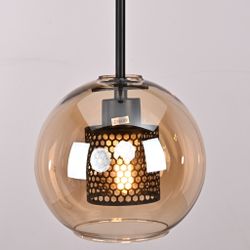 Подвесной светильник CATCH AMBER Ball S D20