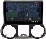 Магнитола для Jeep Wrangler 2014-2018 - Carmedia OL-1258-2 QLed+2K, Android 13, UIS7870 (DUDU7), CarPlay, SIM-слот