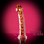 Нереалистичный фаллоимитатор Sexus Glass, 17,4 см