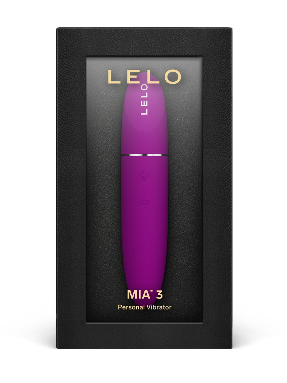 Лиловый вибратор для клитора Lelo Mia 3 - 11 см.