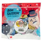 Шар (12''/30 см) С Днем Рождения! (искры), Ассорти, хром, 2 ст, 25 шт.