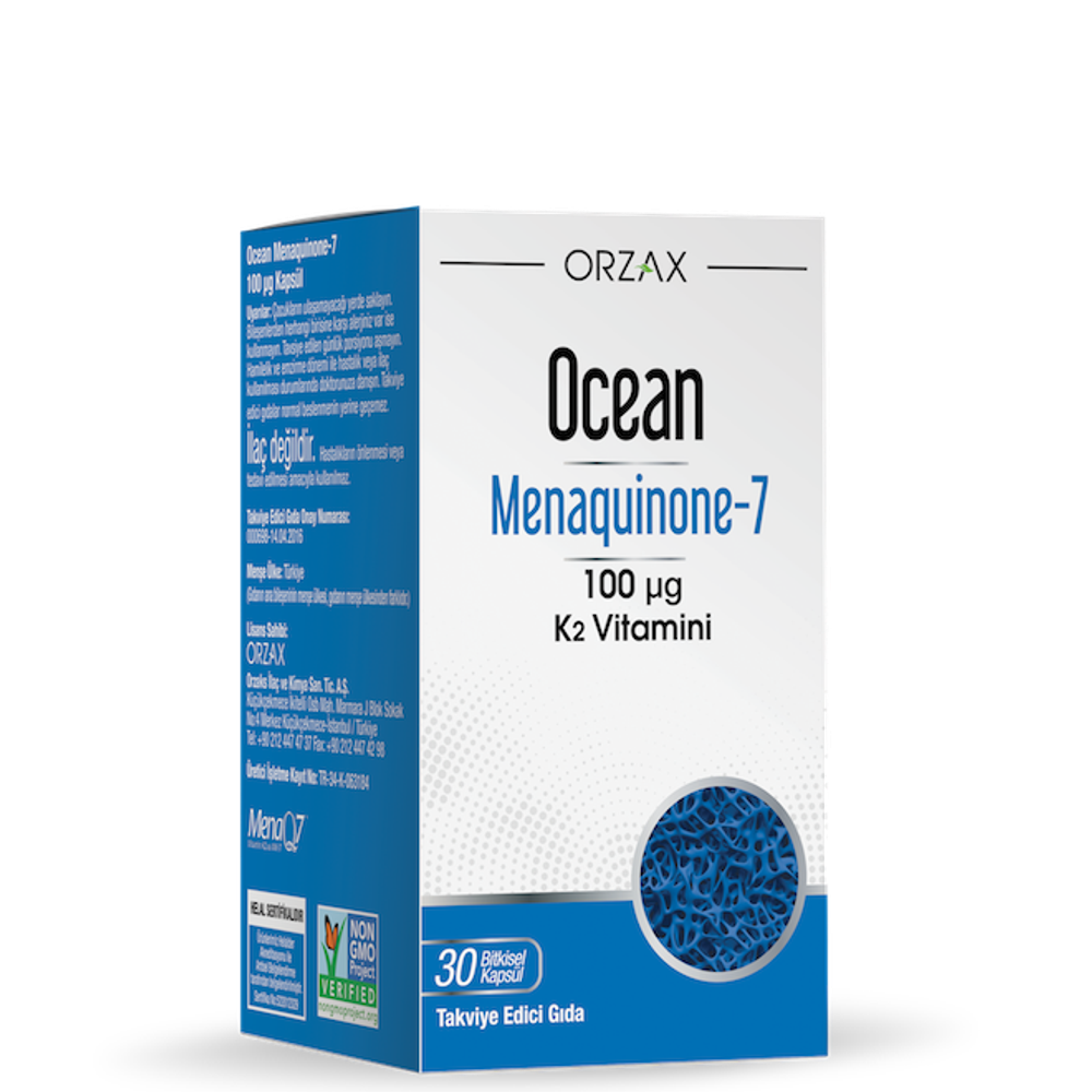 OCEAN ВИТАМИН К2 (МК-7) 30 ТВЕРДЫХ КАПСУЛ